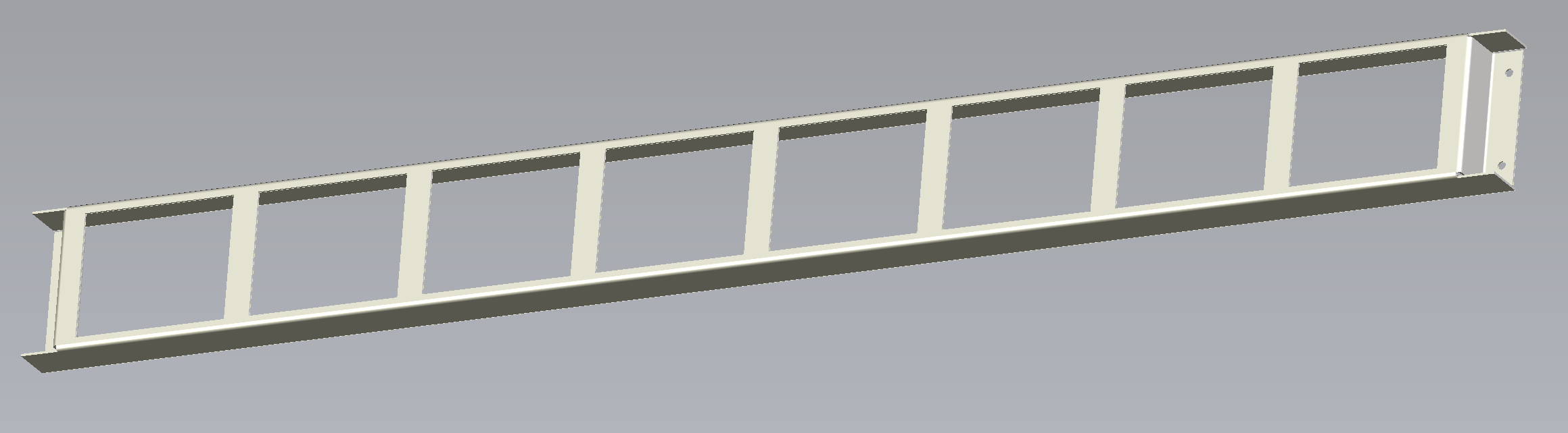 Oven Front Vent Support